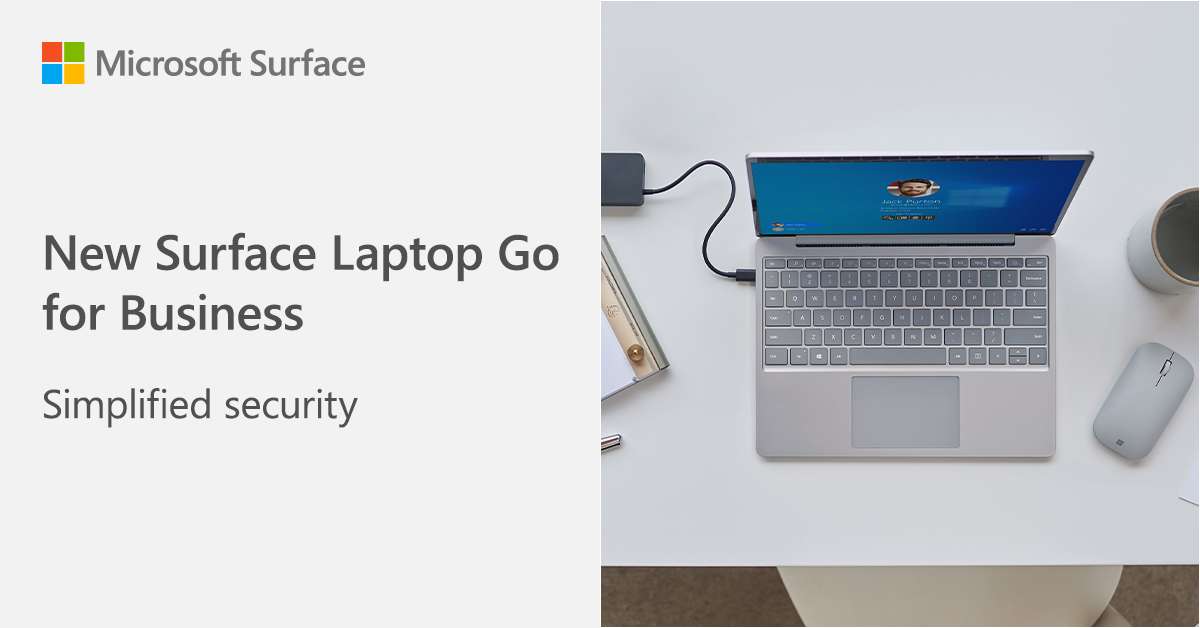 Give IT peace of mind with Surface Laptop Go